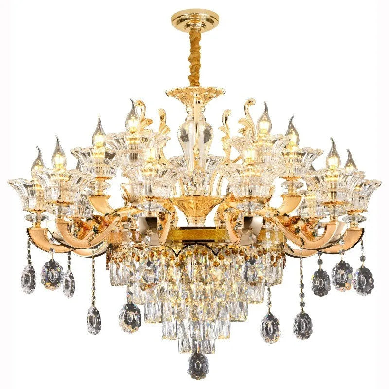 Crystal Chandelier Living Dining Room Ceiling Chandelier Bedroom Pendant Light Home Lighting Hanging Lamps for Ceiling