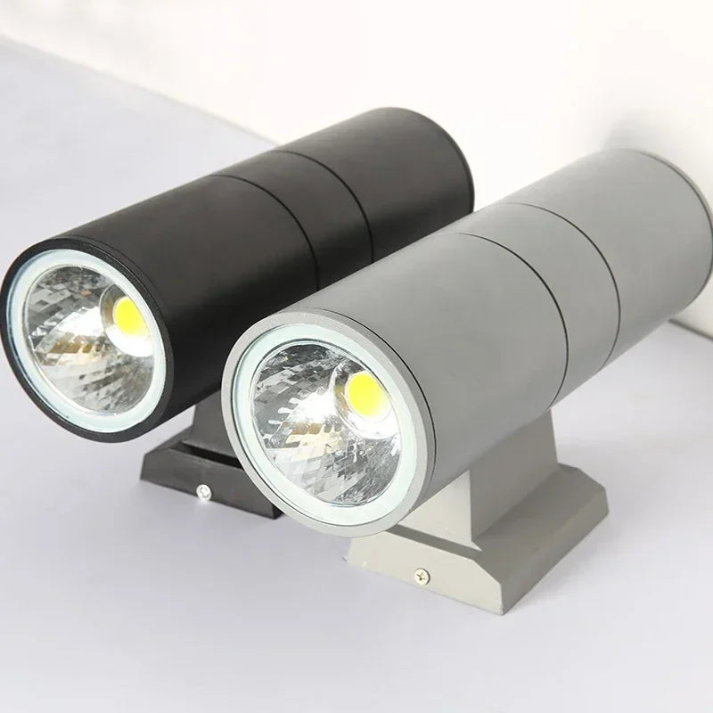 Black Gray up down Outdoor Wall Light 6W 10W 18W 30W 36W Porch Garden Waterproof Home Lighting Outdoor ZBW0015
