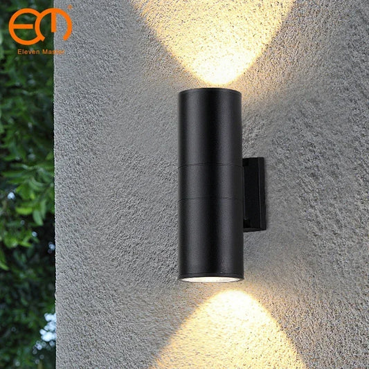 Black Gray up down Outdoor Wall Light 6W 10W 18W 30W 36W Porch Garden Waterproof Home Lighting Outdoor ZBW0015