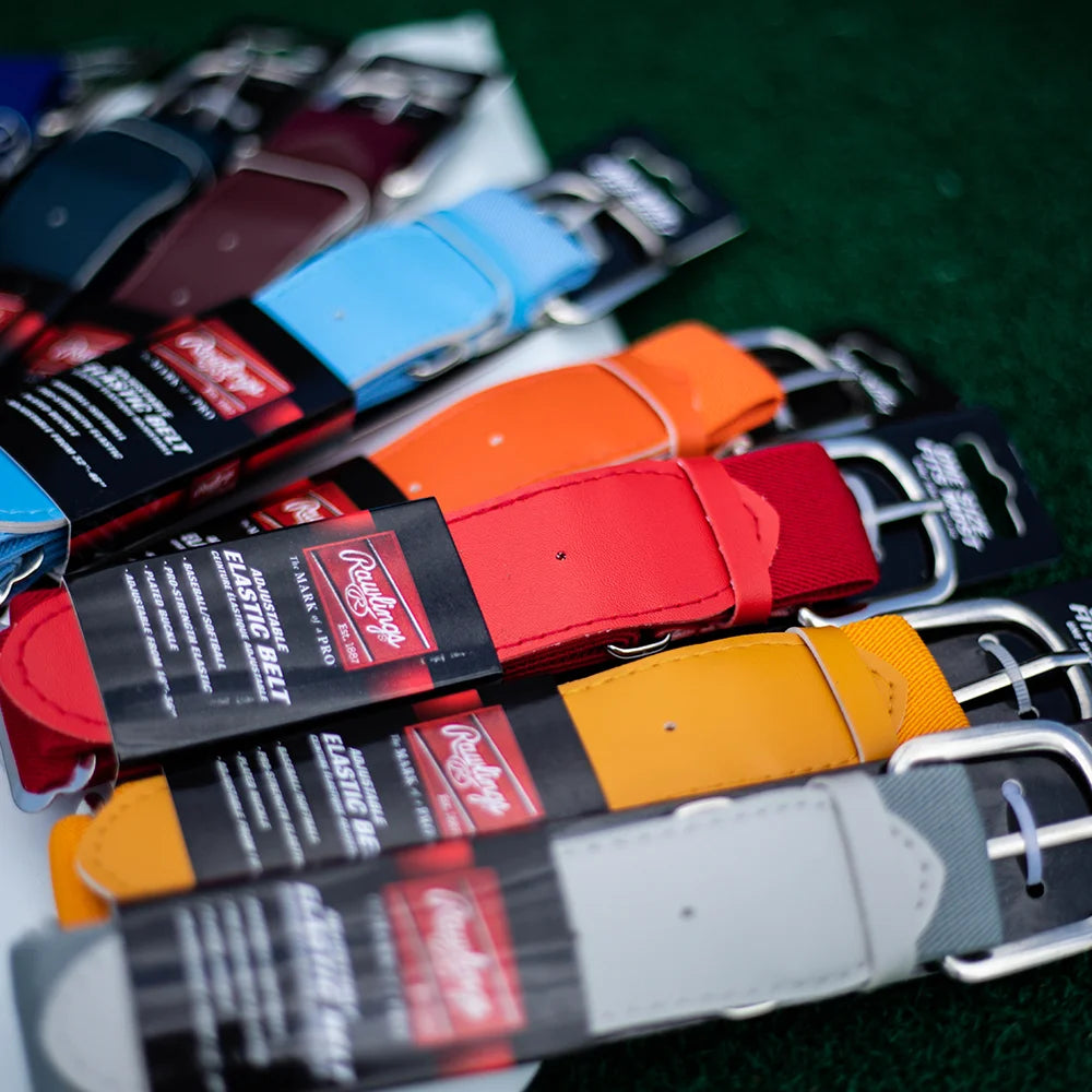 Adjustable Baseball Softball Pant Belt, Gray