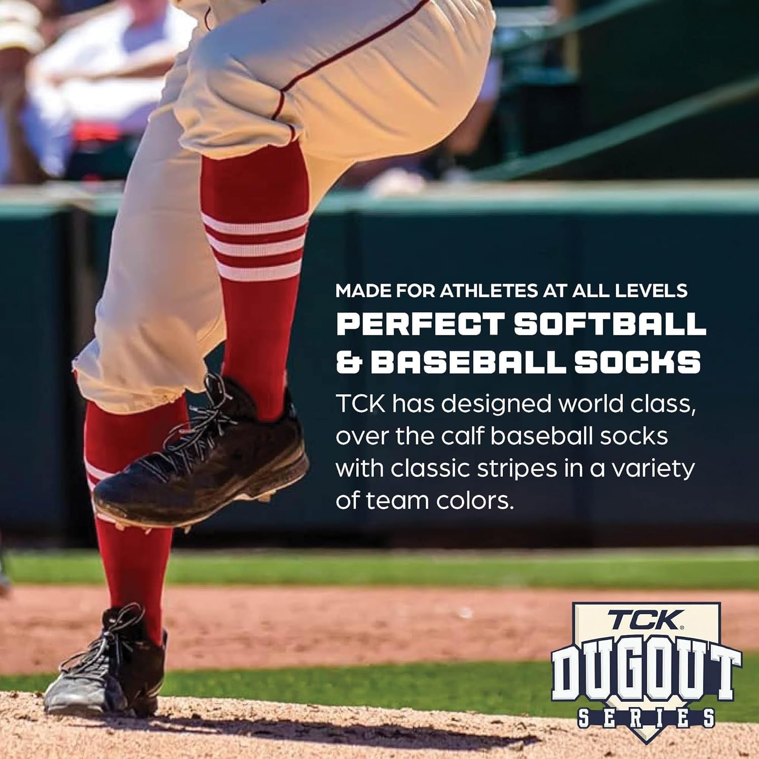 Elite Performance Baseball Socks Dugout Softball Mens Womens