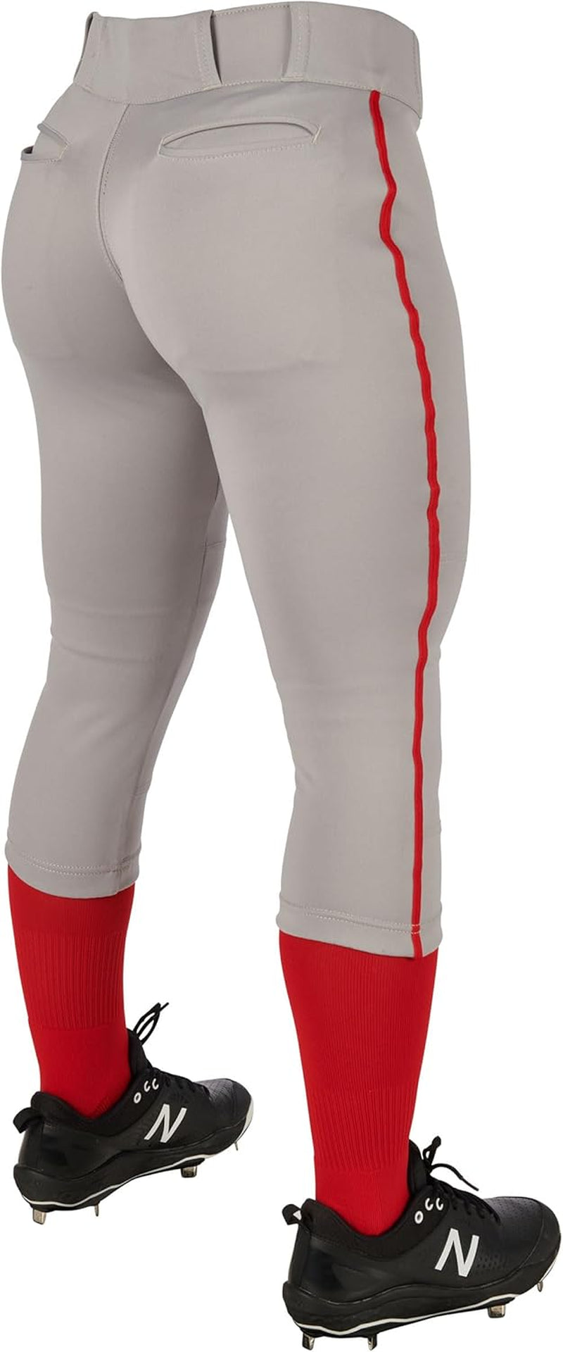 Women'S Tournament Low Rise Softball Pants with Side Piping
