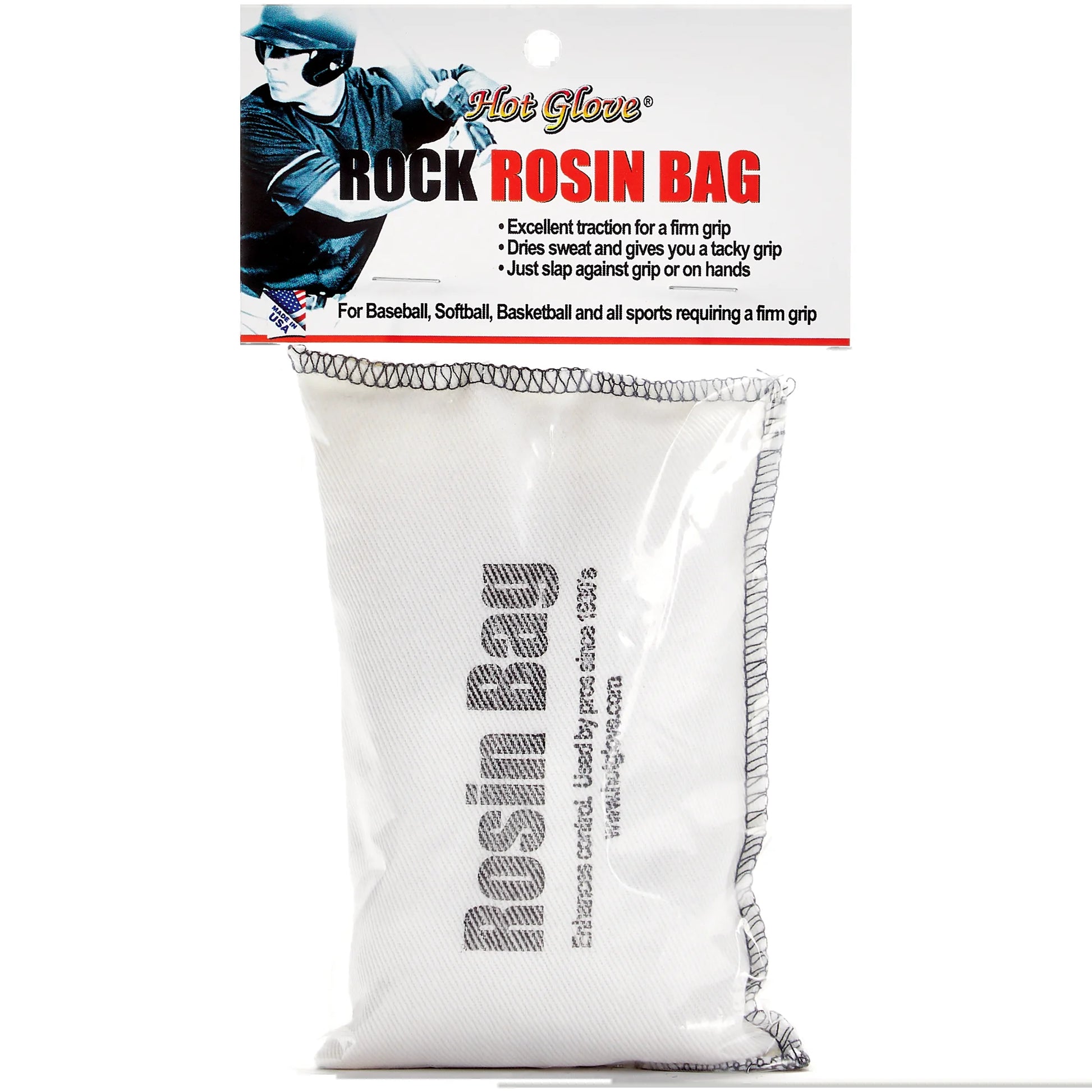 Rock Rosin Bag (For Baseball, Softball, Basketball, Etc.)