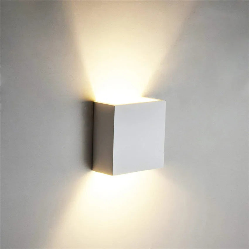 Cube COB LED Indoor Lighting Wall Lamp Modern Home Lighting Decoration Sconce Aluminum Lamp 6W 85-265V for Bedside Aisle