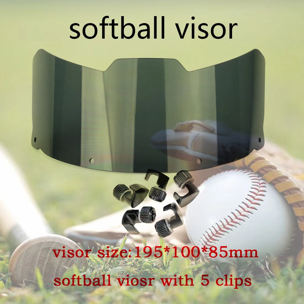 Softball Face Mask Durable Defensive Softball Fielder'S Mask Lightweight Girls Women Protective Softball Infielder'S Face Shield