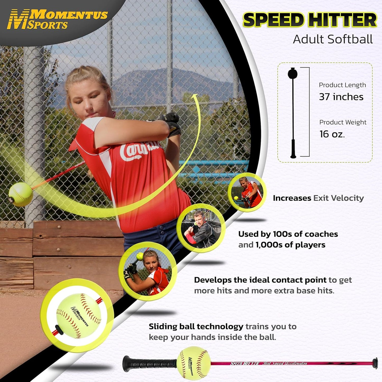 Speed Hitter Softball - Youth & Adult