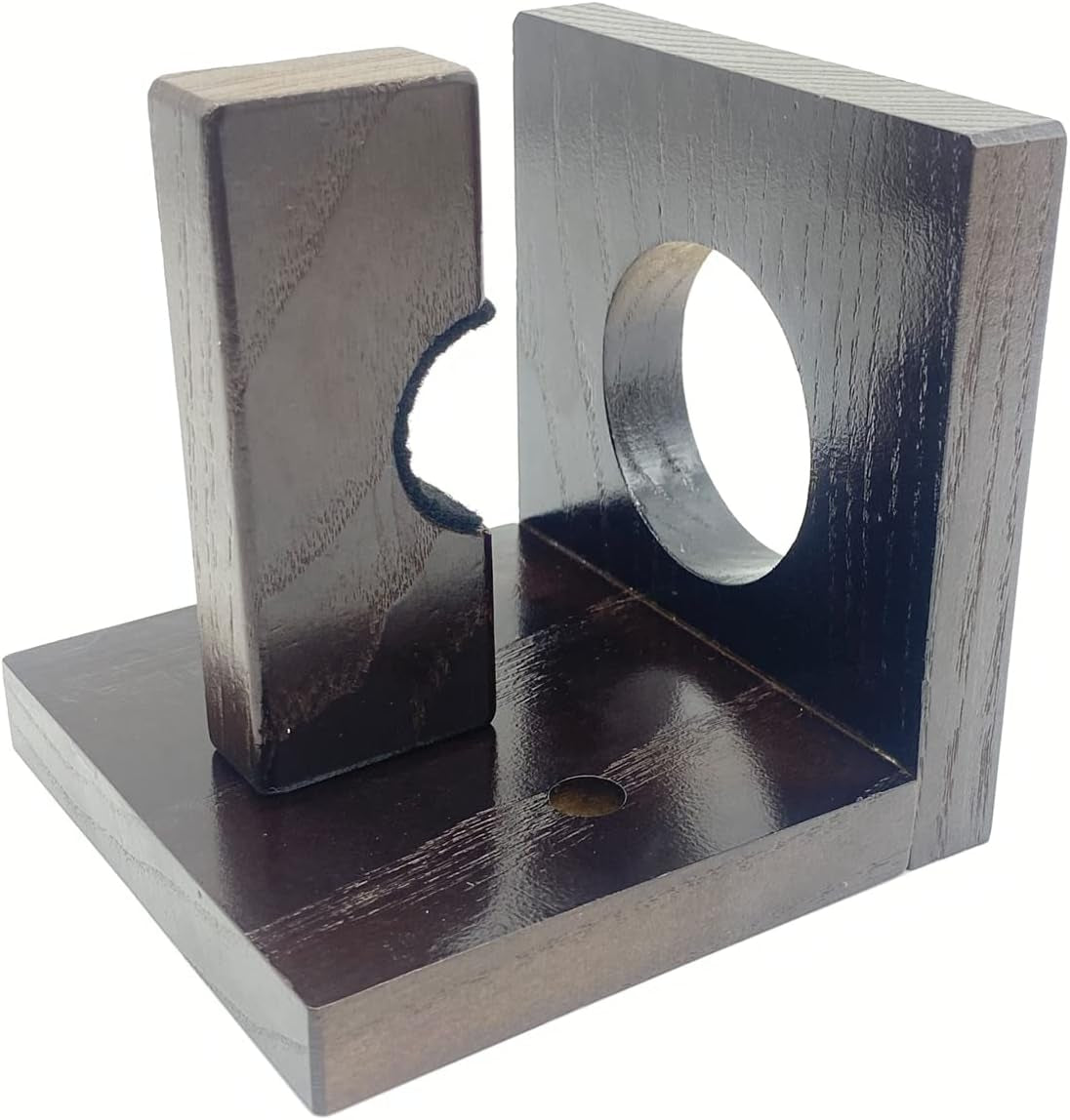 3-In-1 Wooden Baseball Bat Holder Stand, Softball Display Rack, Baseball Gloves Wall Hanger (Brown)