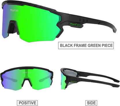 Cycling Glasses Sports Polarized Sunglasses for Men Women Riding Fishing Golf Baseball Running Glasses