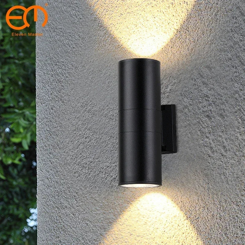 Black Gray up down Outdoor Wall Light 6W 10W 18W 30W 36W Porch Garden Waterproof Home Lighting Outdoor ZBW0015