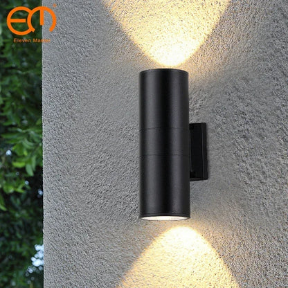 Black Gray up down Outdoor Wall Light 6W 10W 18W 30W 36W Porch Garden Waterproof Home Lighting Outdoor ZBW0015