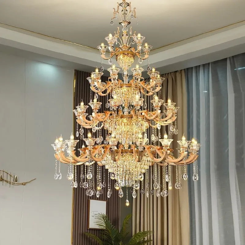 Crystal Chandelier Living Dining Room Ceiling Chandelier Bedroom Pendant Light Home Lighting Hanging Lamps for Ceiling