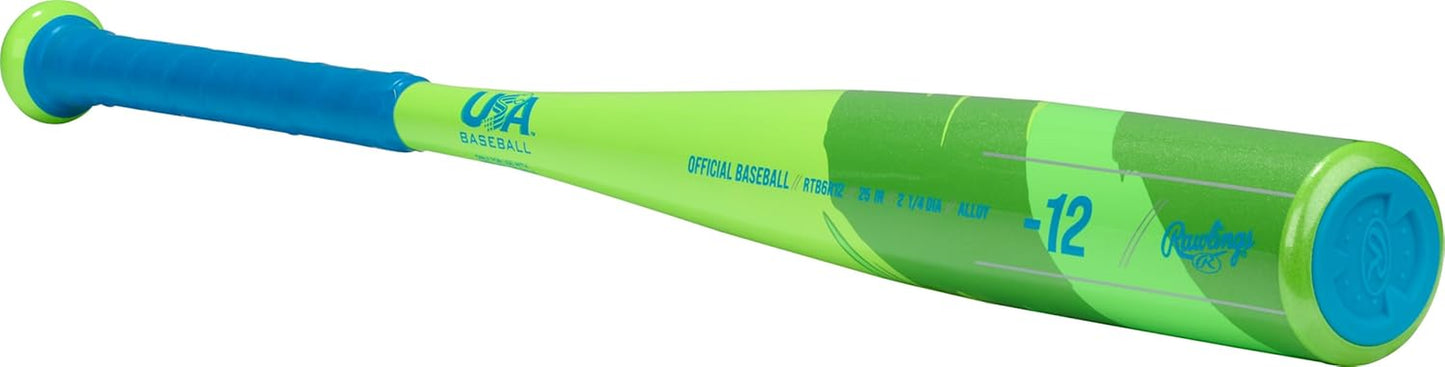 Boy'S  | Raptor T-Ball Bat | USA | -12 Drop | 2 1/4" Barrel | 1 Pc. Aluminum