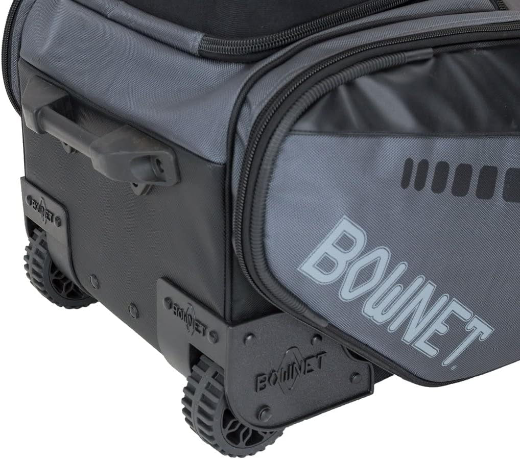 Cadet and Catcher Bag with Wheels and 14 Different Pockets- Softball & Baseball Catchers Bag - Youth Players & Coaches Equipment Gear Bag