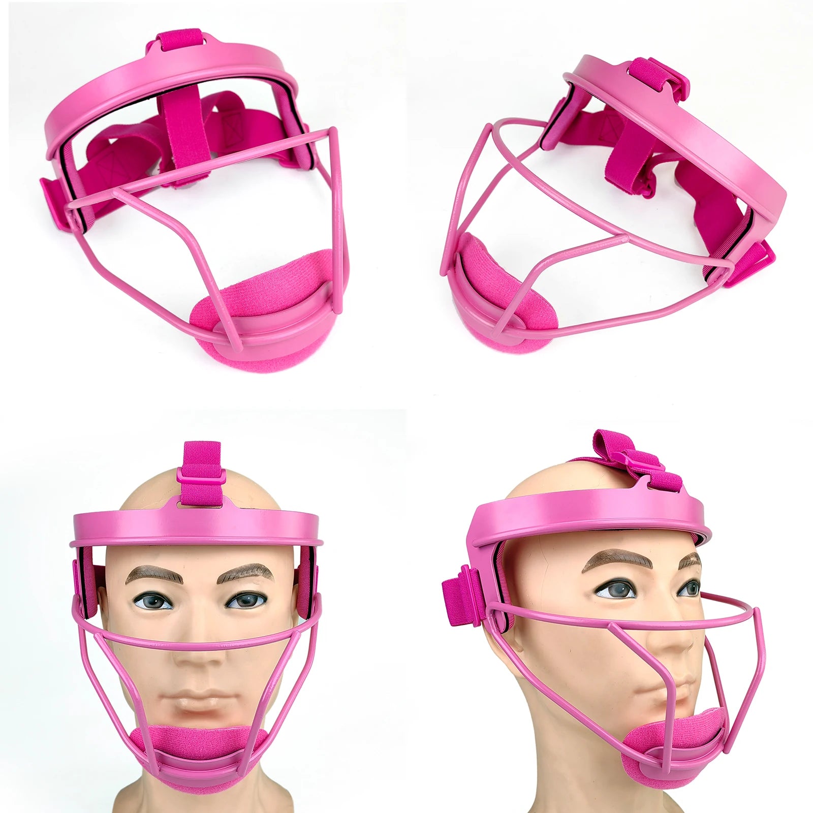 Defense Softball Fielder'S Mask Softball Visor Face Mask Baseball Lightweight Protective Sport Equipment for Adluts&Youth